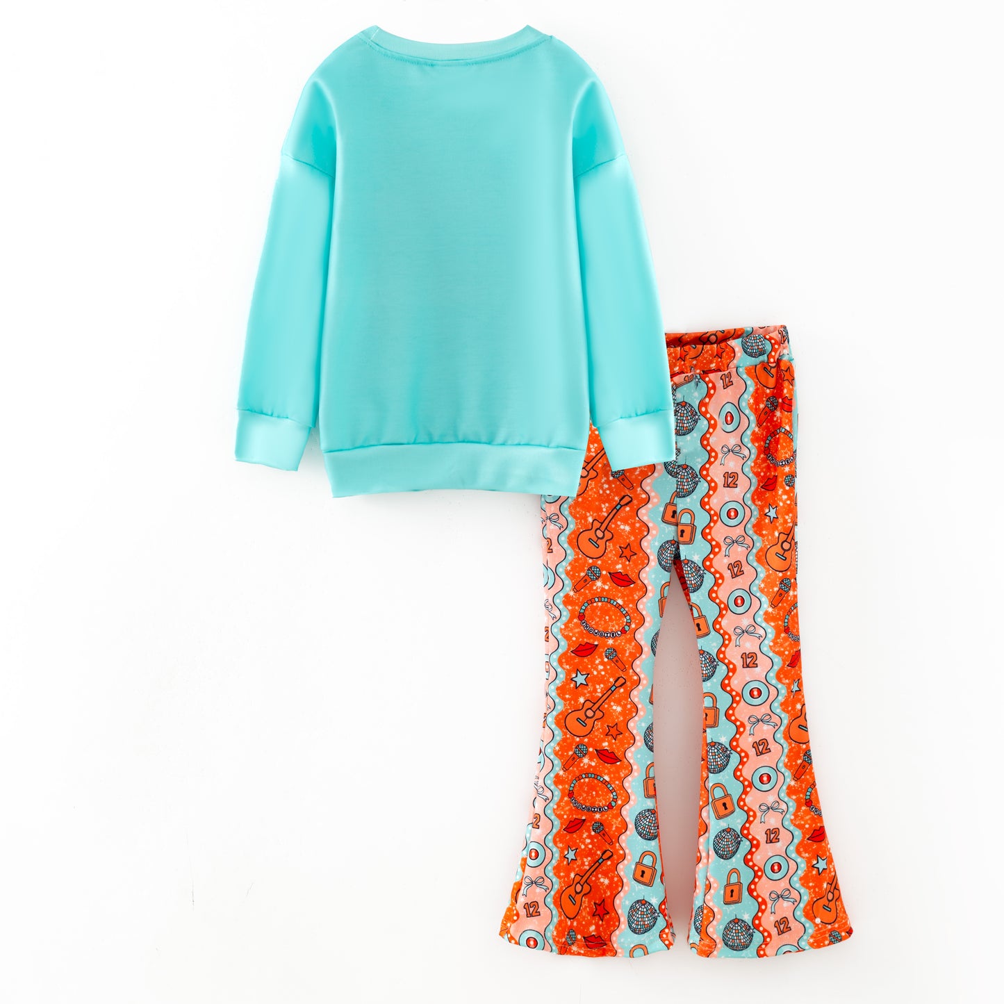 Taylor Swift "THE LIFE OF A SHOWGIRL" Bell Pant Sweatshirt Set