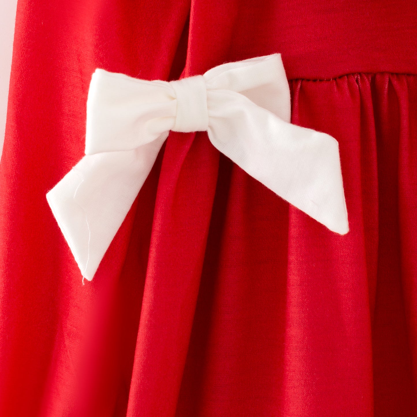 Christmas Lights Embroidered Sibling Set – Holiday Dress & Bubble