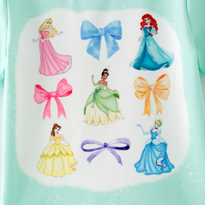 2025 Christmas Fall Girls Cartoon Princess Bell Pant Set