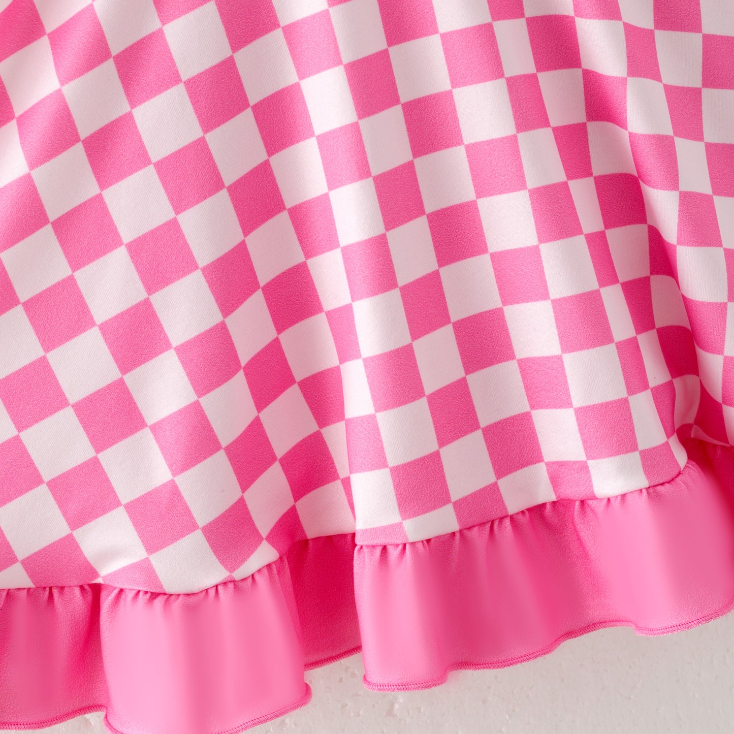 Girls Summer Muti-Colors Plaid Athletic Slip Outdoor Dress