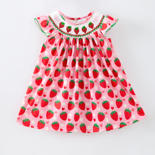 2026 Spring/Summer Smocked Strawberry Collection — In Stock Now