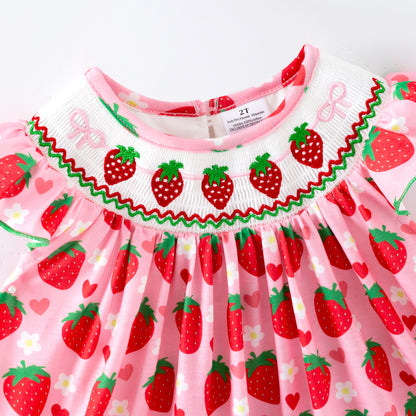 2026 Spring/Summer Smocked Strawberry Collection — In Stock Now