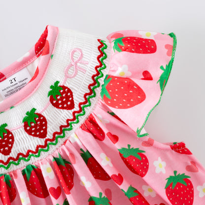 2026 Spring/Summer Smocked Strawberry Collection — In Stock Now