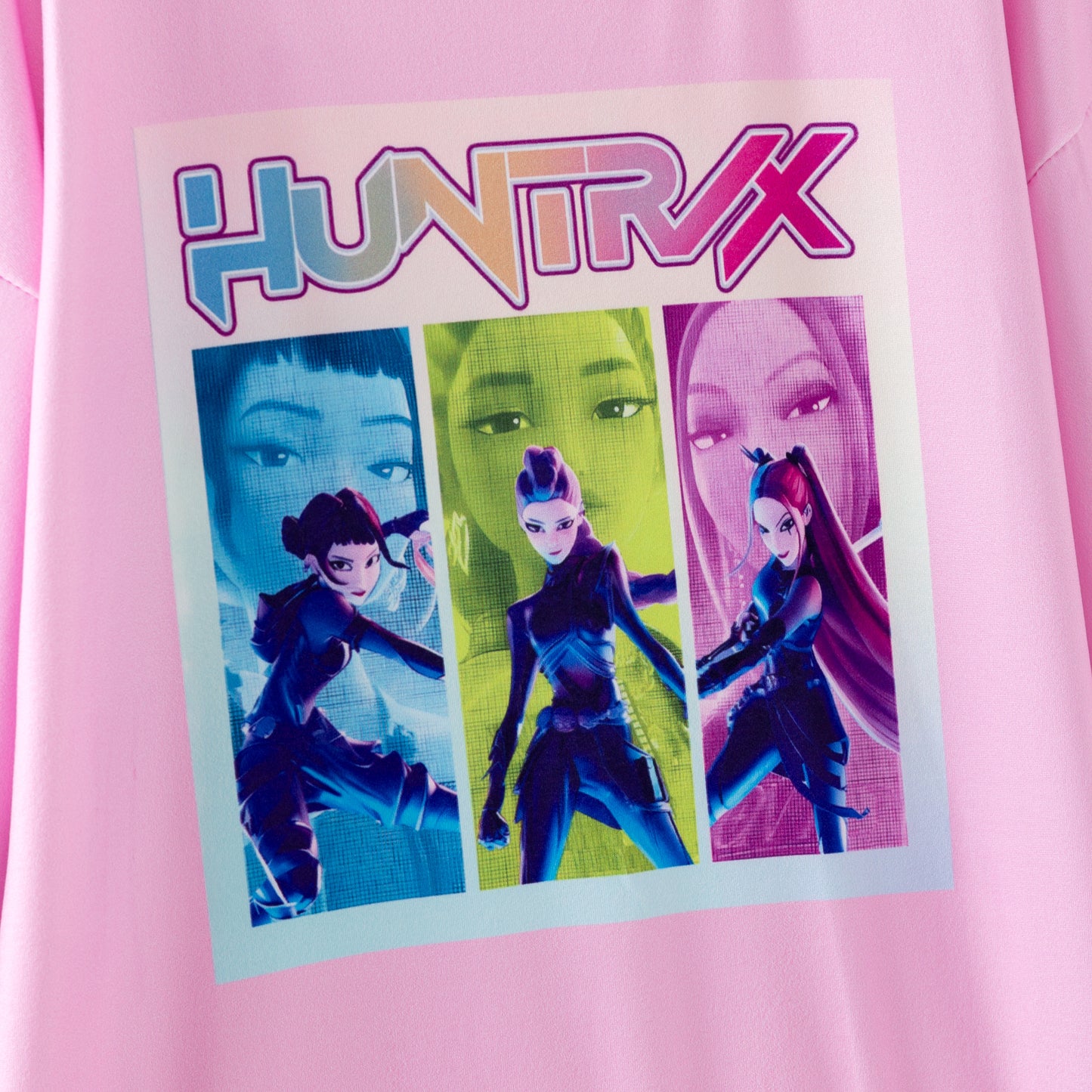 Kpop Demon Hunters Print Girls Fall Long Sleeves Top