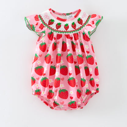 2026 Spring/Summer Smocked Strawberry Collection — In Stock Now