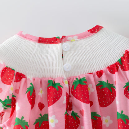 2026 Spring/Summer Smocked Strawberry Collection — In Stock Now