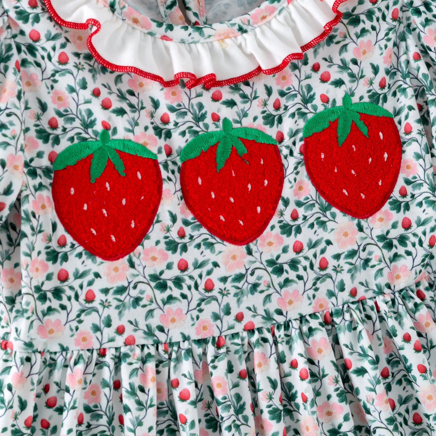 2026 Spring/Summer Strawberry Smocked Embroidery Collection – Now In Stock