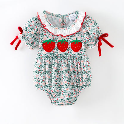 2026 Spring/Summer Strawberry Smocked Embroidery Collection – Now In Stock