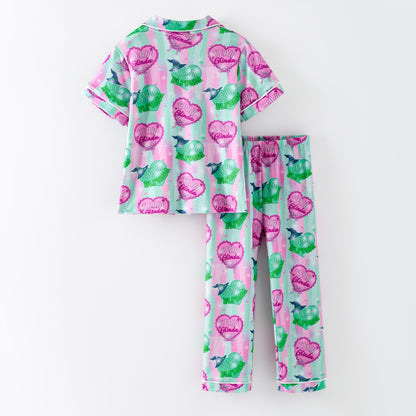 2026 Spring Sport Team ELPHABA Heart Print Pajamas Set