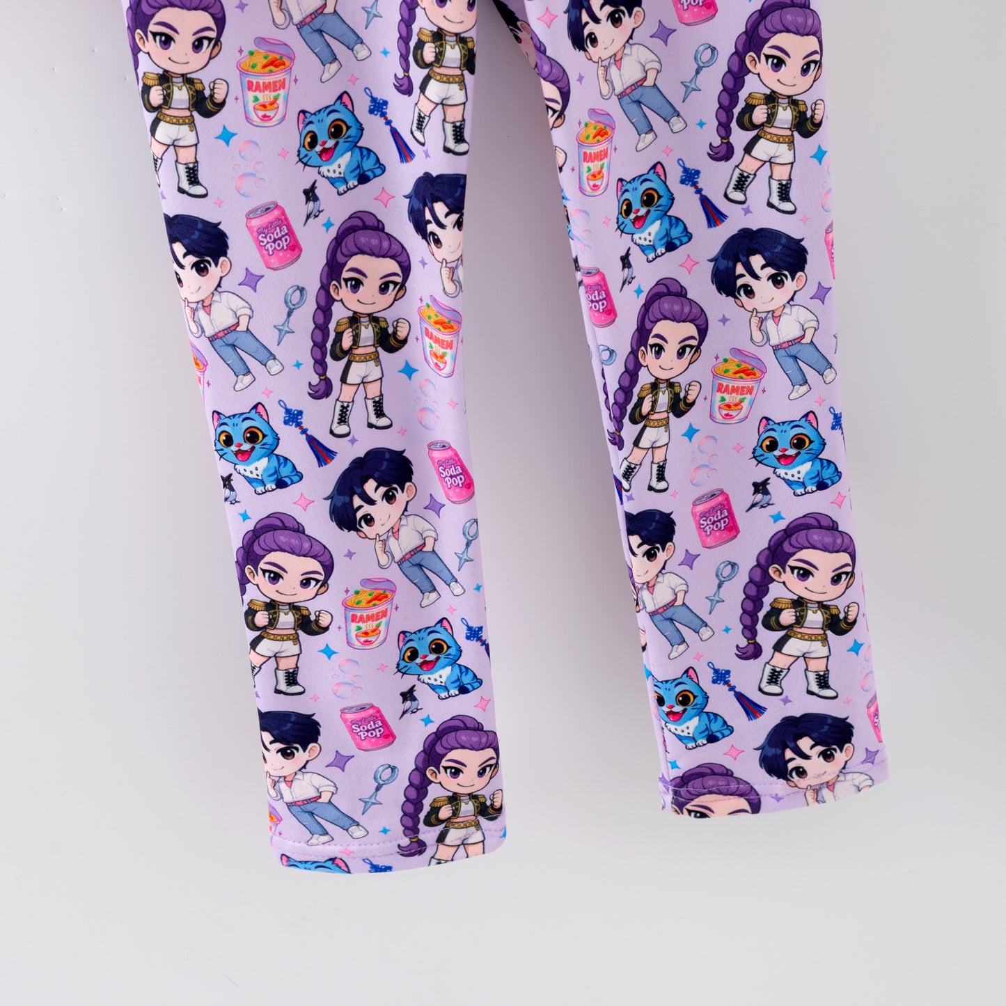 2026 Spring Pink K-pop Ruffled Pant Set