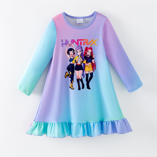 KPOP DEMON HUNTER Girls’ Nightdress Pajamas Collection