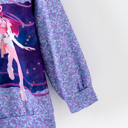 Kpop Demon Hunter Print Long Sleeves Fashion Hoodies For Kids