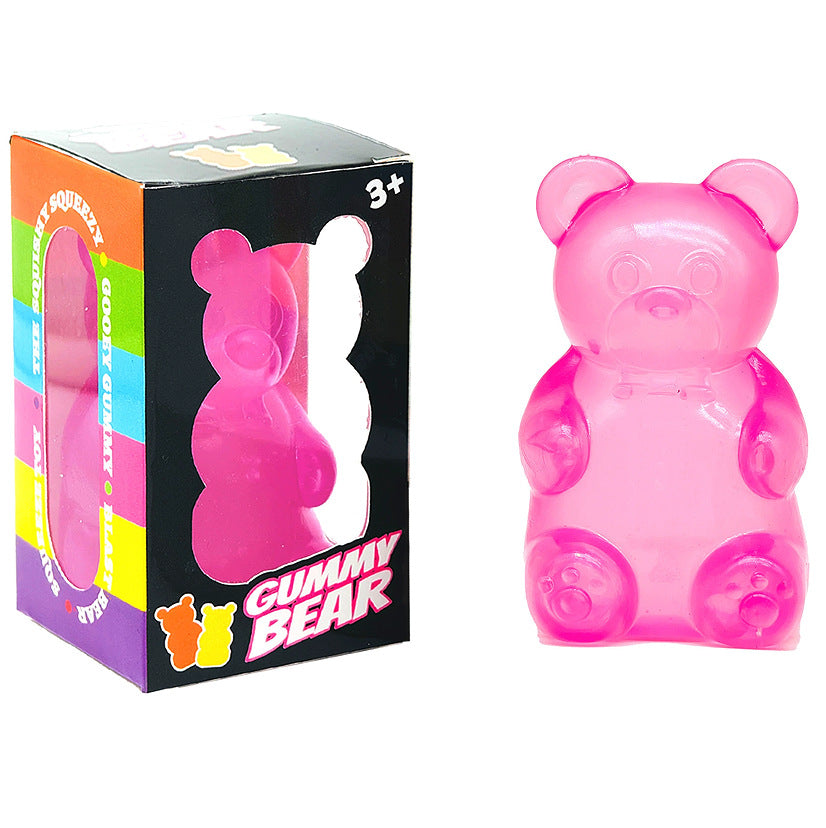 Bear Slow Rising Stress Relief Squeeze Toy Boxed Set