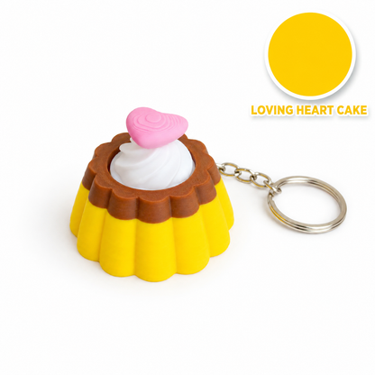 Cute Mini Clicker Fidget Keychains – 3D Printed Stress Relief Toys