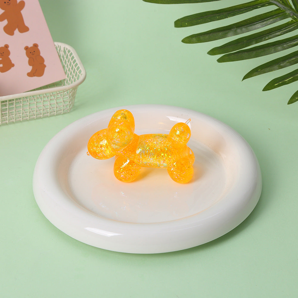 Balloon Dog Squishy Toy Slow Rising Stress Relief Squeeze Toy