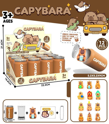 K-POP Demon Hunter Girl Group Soda Can Blind Box Key Chain Cartoon Anime Collectible Figure