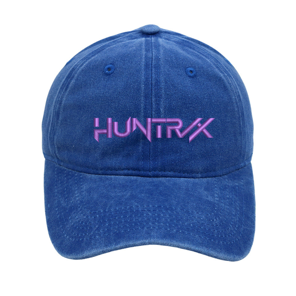 K-Pop Demon Hunter HUNTR/X Embroidered Washed Baseball Cap – Unisex Casual Hat