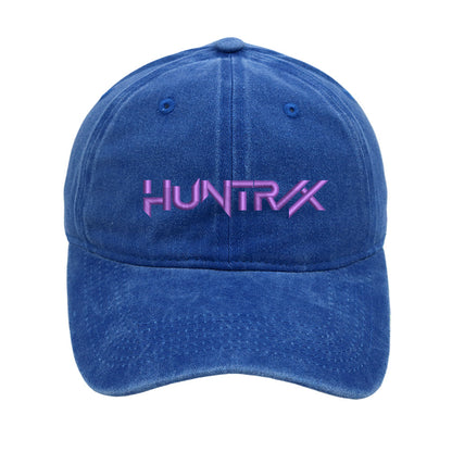 K-Pop Demon Hunter HUNTR/X Embroidered Washed Baseball Cap – Unisex Casual Hat