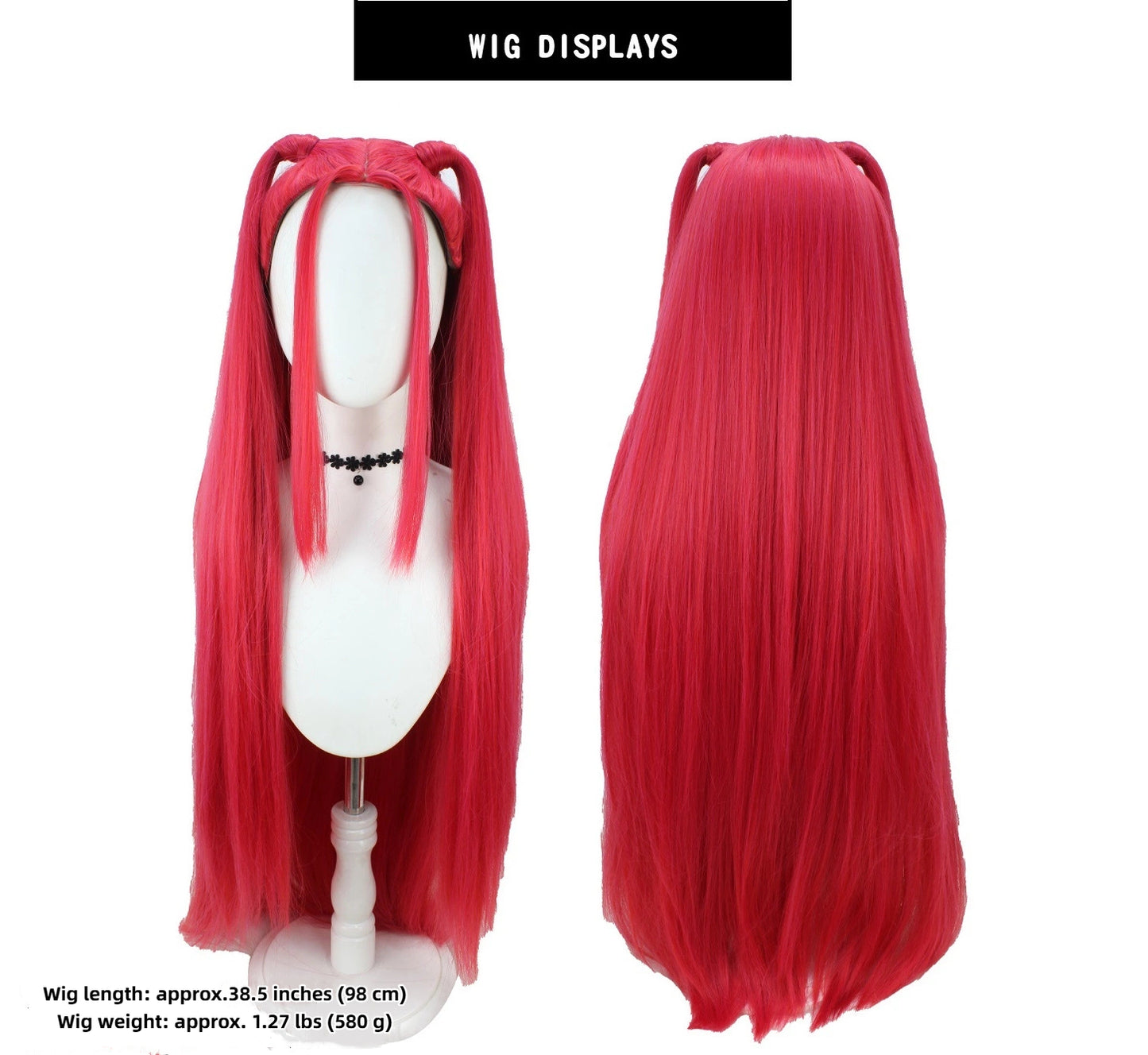 Halloween Kpop Demon Hunters Full Cosplay Set Costume Wig & Bracelet Accessories(Adult & Kids Sizes)