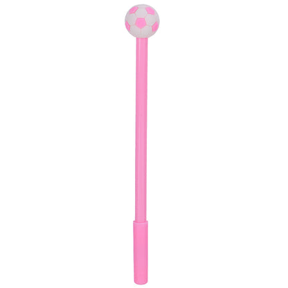Sports Ball Silicone Top Gel Pen Black Ink Creative Ballpoint Pen