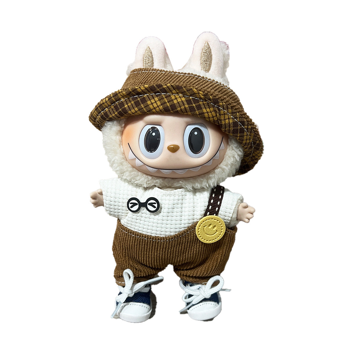 17cm Labubu Doll Clothes Outfit Dress Up Changeable Costume