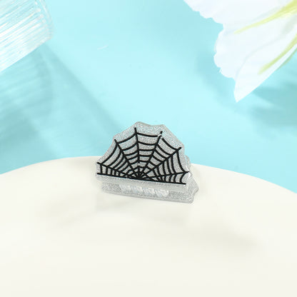 10-Piece Halloween Mini Hair Claw Clip Set – Assorted Spooky Designs