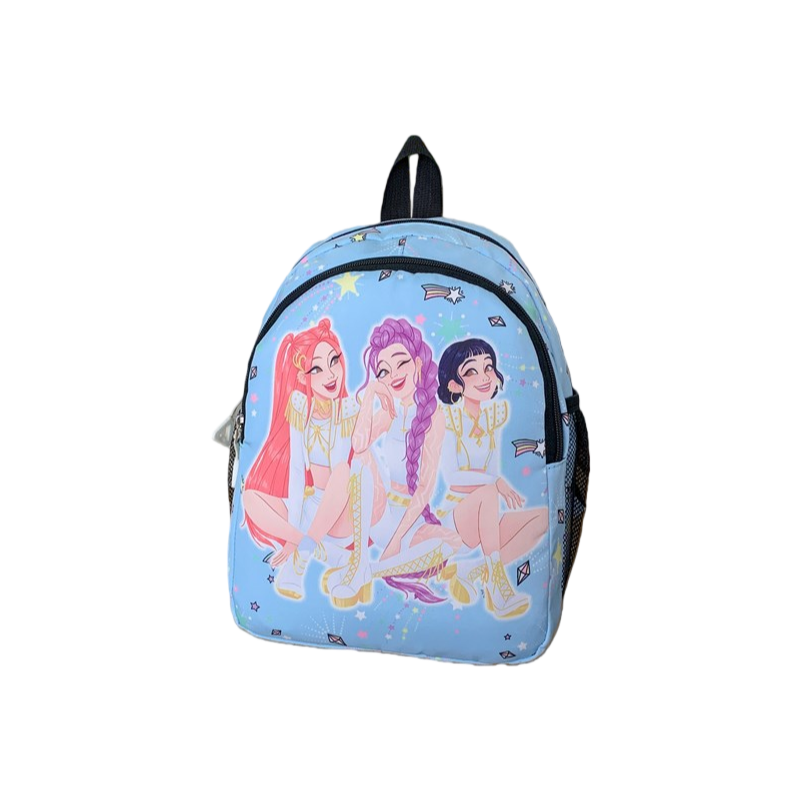 K-Pop Demon Hunters Cartoon Backpack Cute Kindergarten School Bag for Boys & Girls