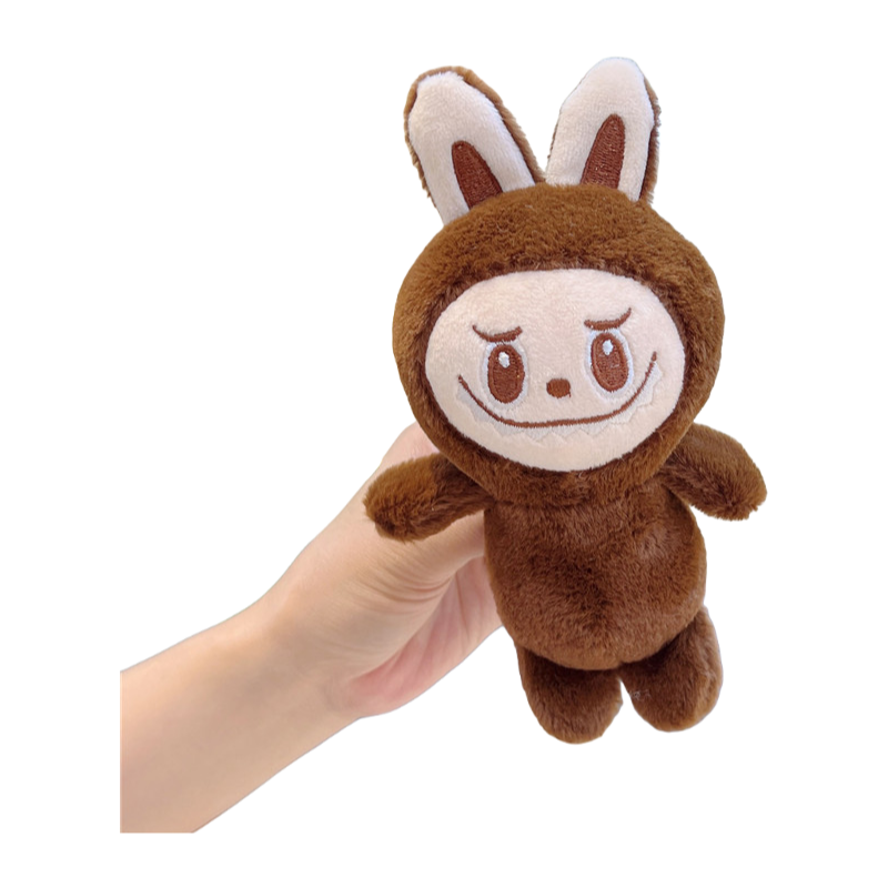 Labubu Plush Keychain – Cute Stuffed Doll Bag Charm & Universal Key Ring Accessory