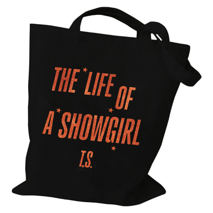 Taylor Swift “The Life of a Showgirl” Canvas Tote Bag – New Album Merch Shoulder Bag