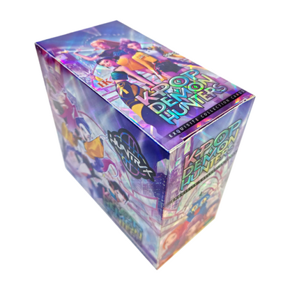 K-Pop Demon Hunter Holographic Trading Cards – Mystery Pack Box with 30 Booster Packs