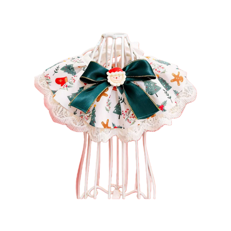 Christmas Pet Bandana – Holiday Dog and Cat Triangle Scarf, Festive Bib Neck Accessory