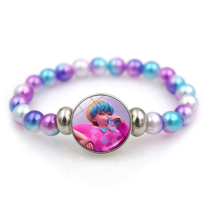 K-POP Demon Hunters Beaded Bracelet Colorful Friendship Jewelry Gift for Boys & Girls Trendy Fan Accessory