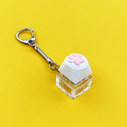 Clicky Keycap Mechanical Keyboard Switch Fidget Keychain Press Button Bag Charm