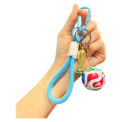 2026 World Cup Keychain Mexico USA Canada Soccer Fan Souvenir Pendant
