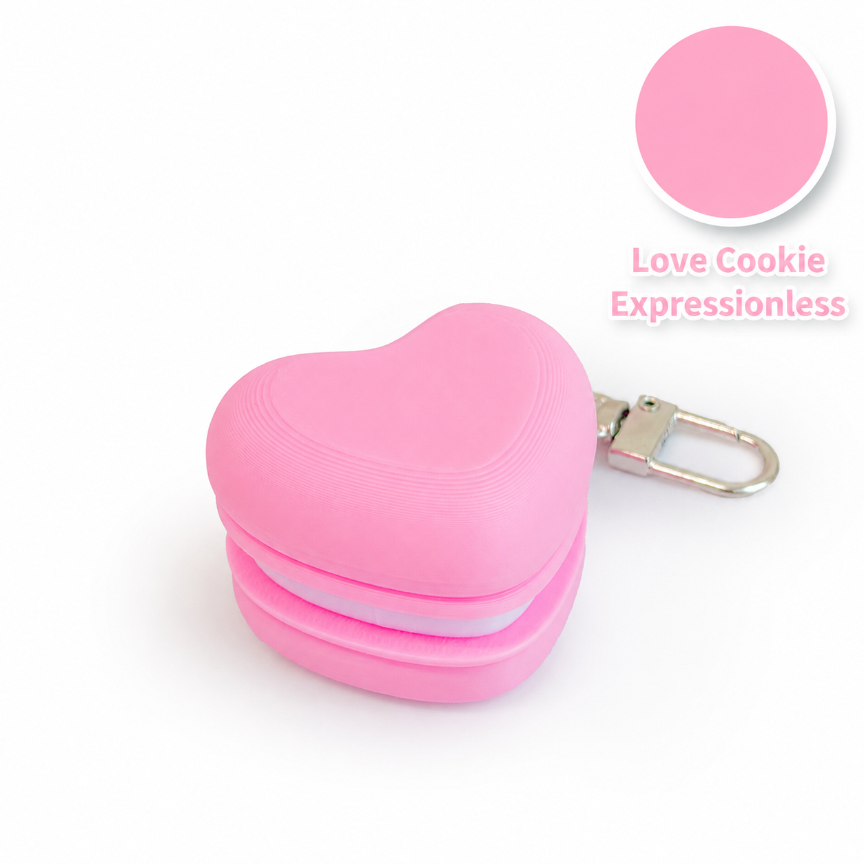 3D Printed Café Treat Clicker Keychain – Food Fidget Bag Charm