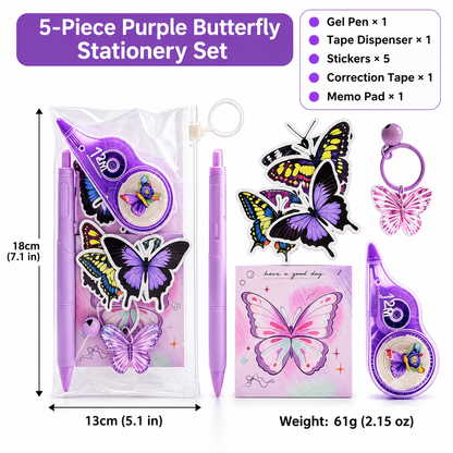Cute Stationery Gift Sets – 4, 5 & 7-Piece School & Office Supplies