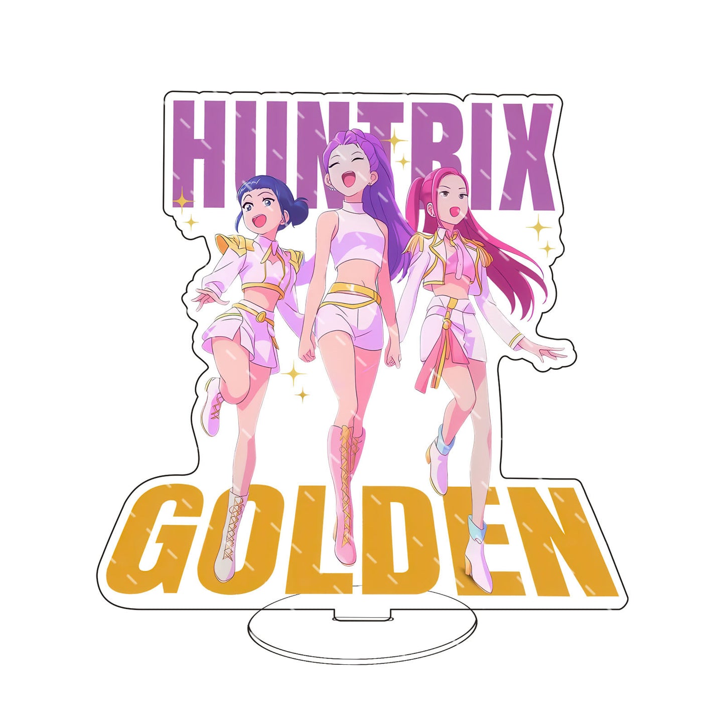 K-Pop Demon Hunters Acrylic Standee Desktop Decoration Trendy Merchandise