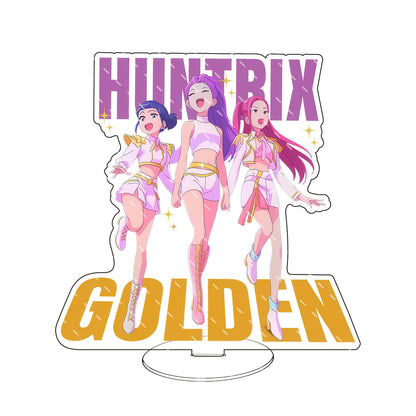 K-Pop Demon Hunters Acrylic Standee Desktop Decoration Trendy Merchandise
