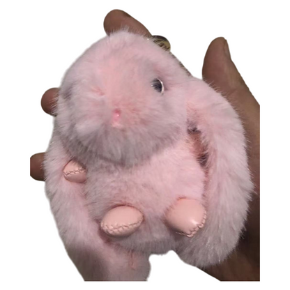 Eco-Friendly Plush Animal Keychain Cute Stuffed Car Key Pendant Bag Charm