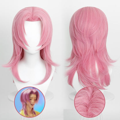 K-Pop Demon Hunters Saja Boy Group Cosplay Wig with Natural-Look Scalp | Anime Costume Wig