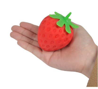 Simulation Strawberry Squishy Toy Slow Rising Stress Relief Squeeze Toy