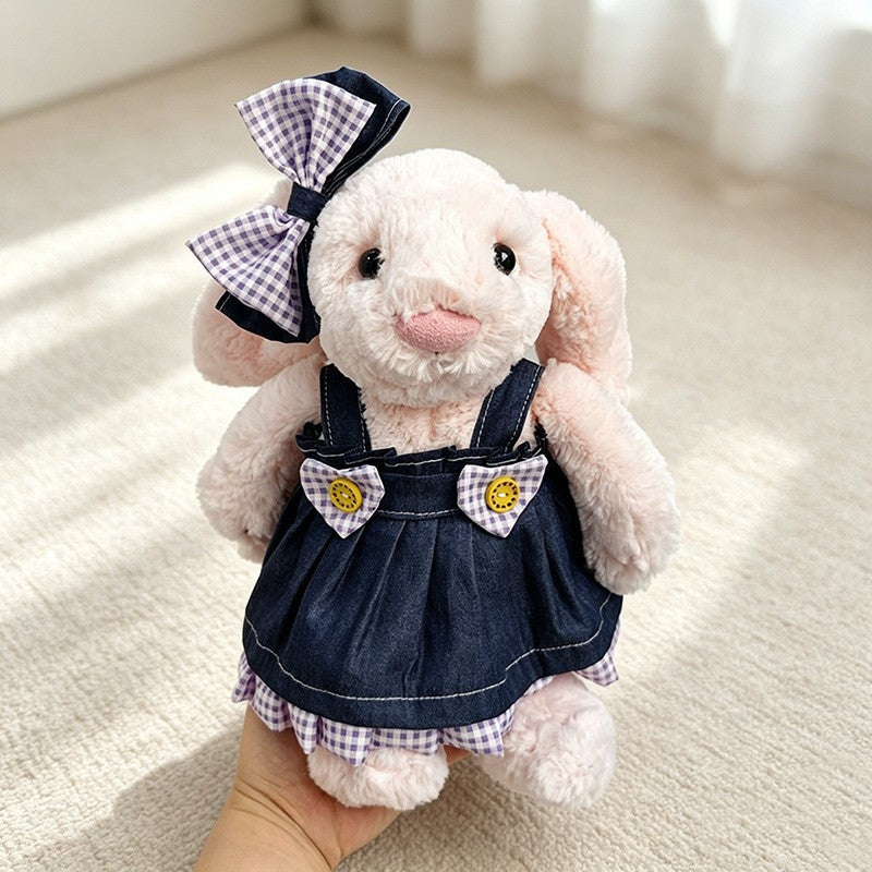 30cm (11.8 in) Bunny Doll Clothes – Lace Dresses & Cozy Outfits, Clothes Only