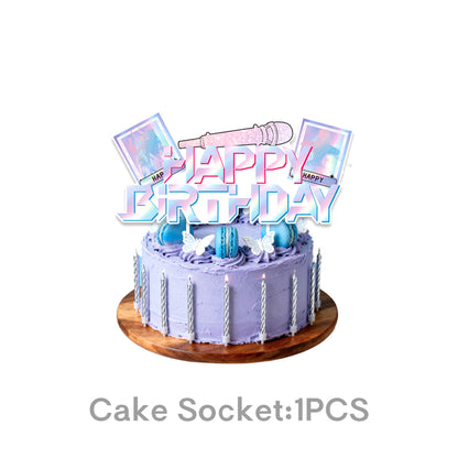 K-pop Demon Hunters Birthday Party Supplies Themed Tableware and Decorations