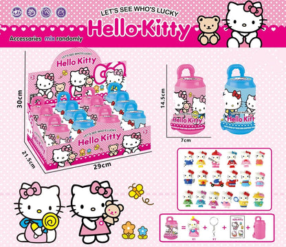 K-Pop Demon Hunter Soda Can Suitcase Blind Box Keychain Figures