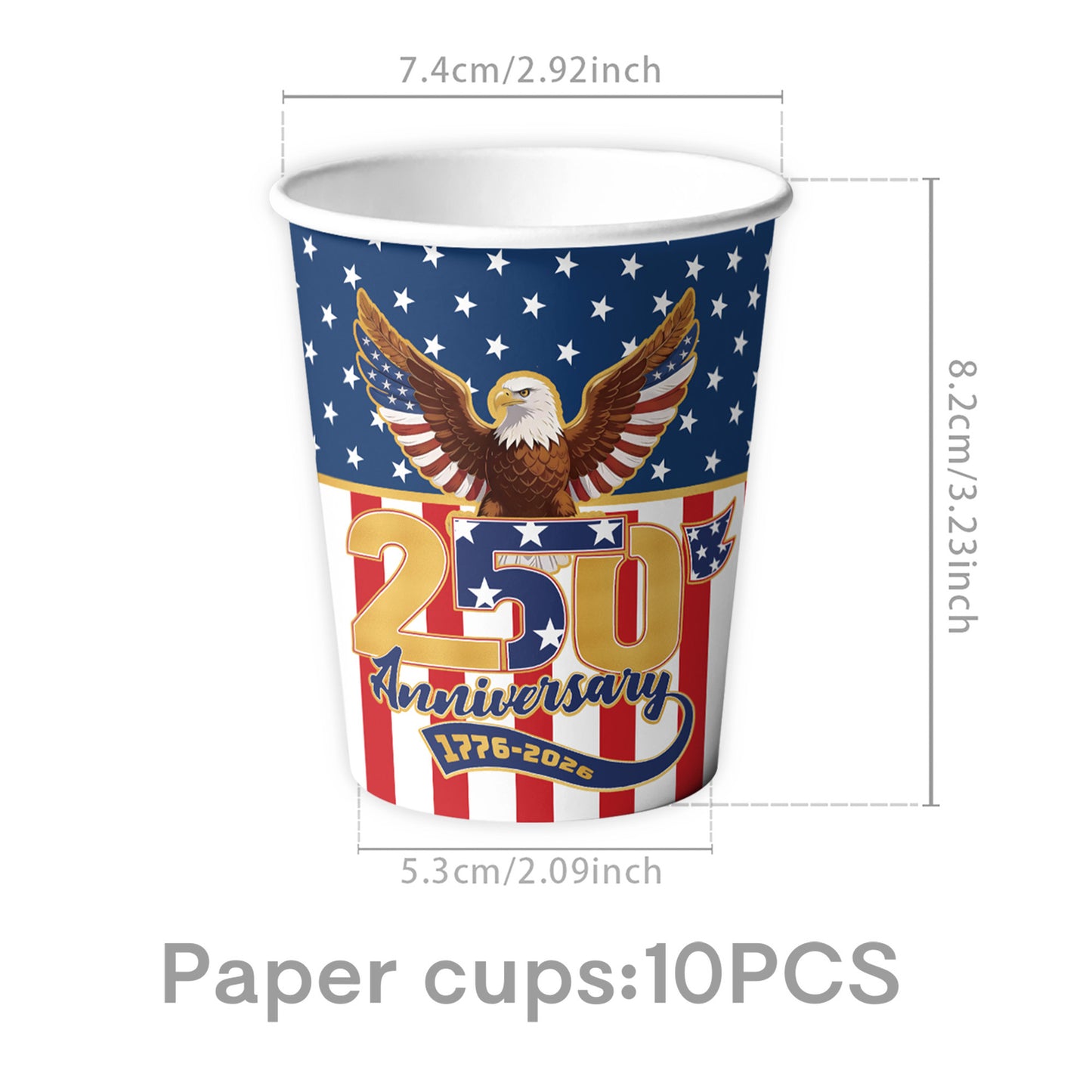 4th Of July Party Supplies Themed Tableware and Decorations