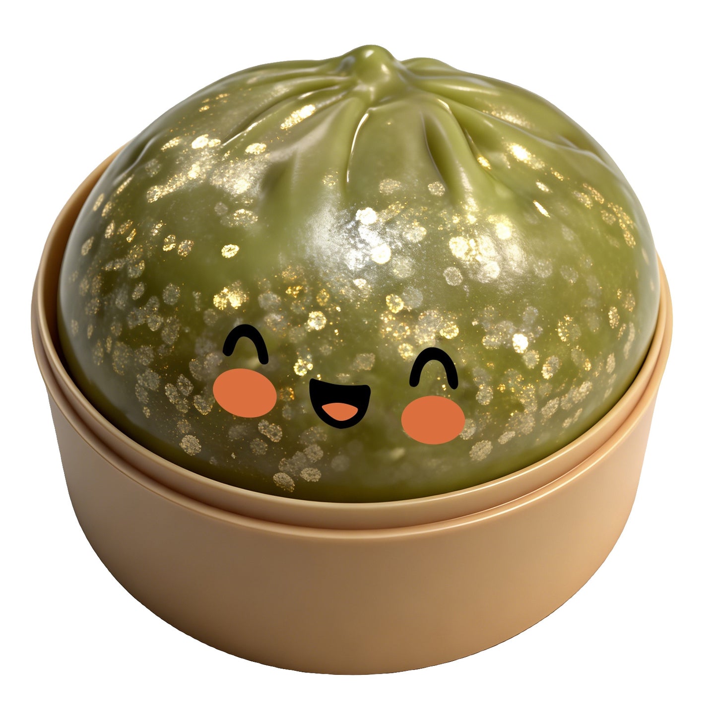 Squishy Dumpling Realistic Steamed Bun Stress Relief Squeeze Toy