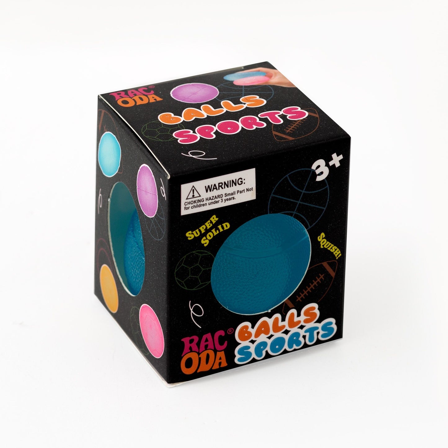 Semi-Transparent Squishy Stress Ball – Slow Rising Squeeze Toy for Anxiety Relief
