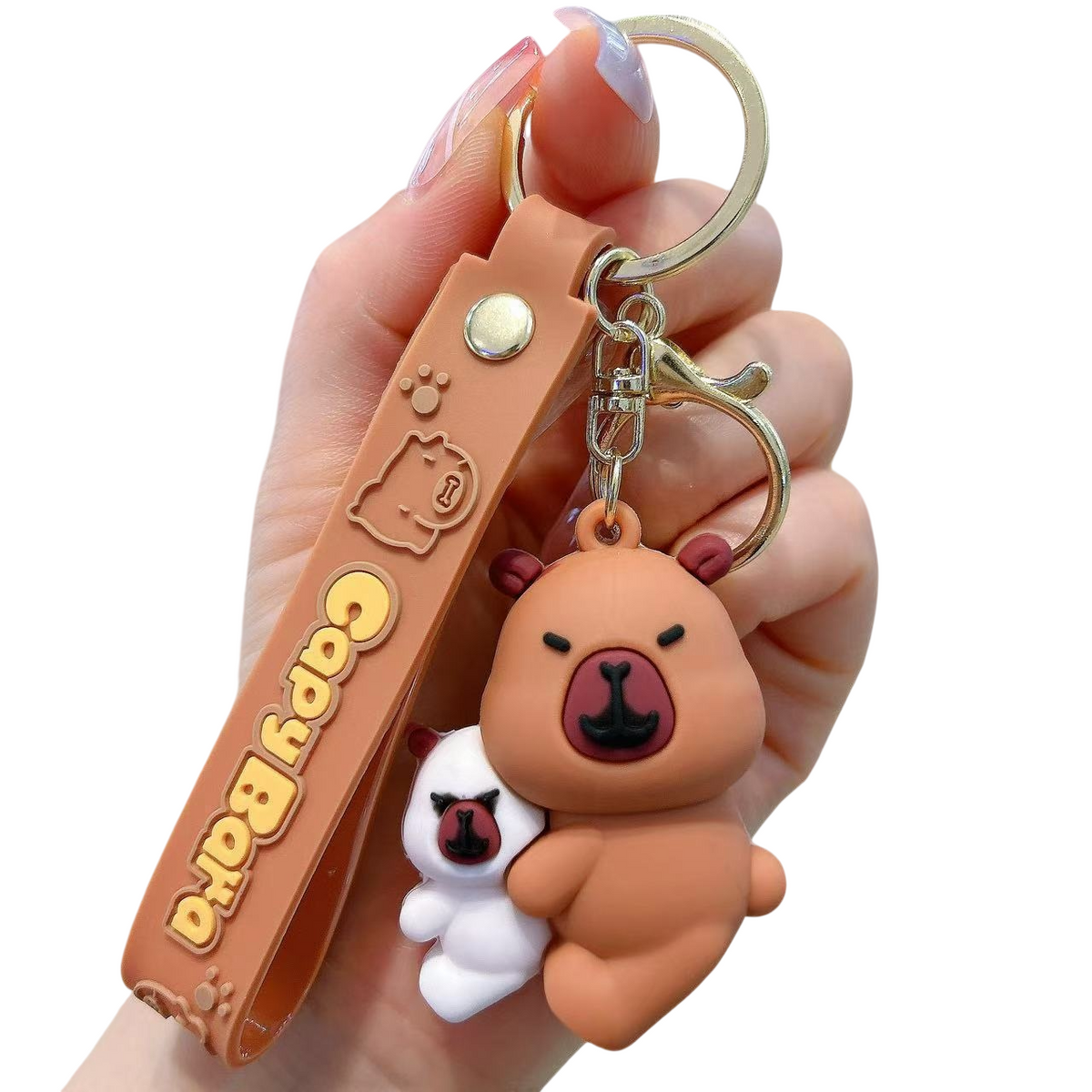 Cute Capybara Keychains – Kawaii Animal Bag Charms & Novelty Gifts