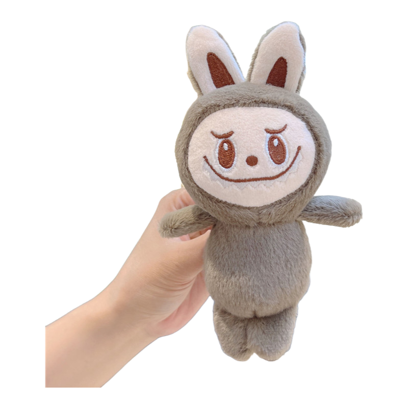 Labubu Plush Keychain – Cute Stuffed Doll Bag Charm & Universal Key Ring Accessory