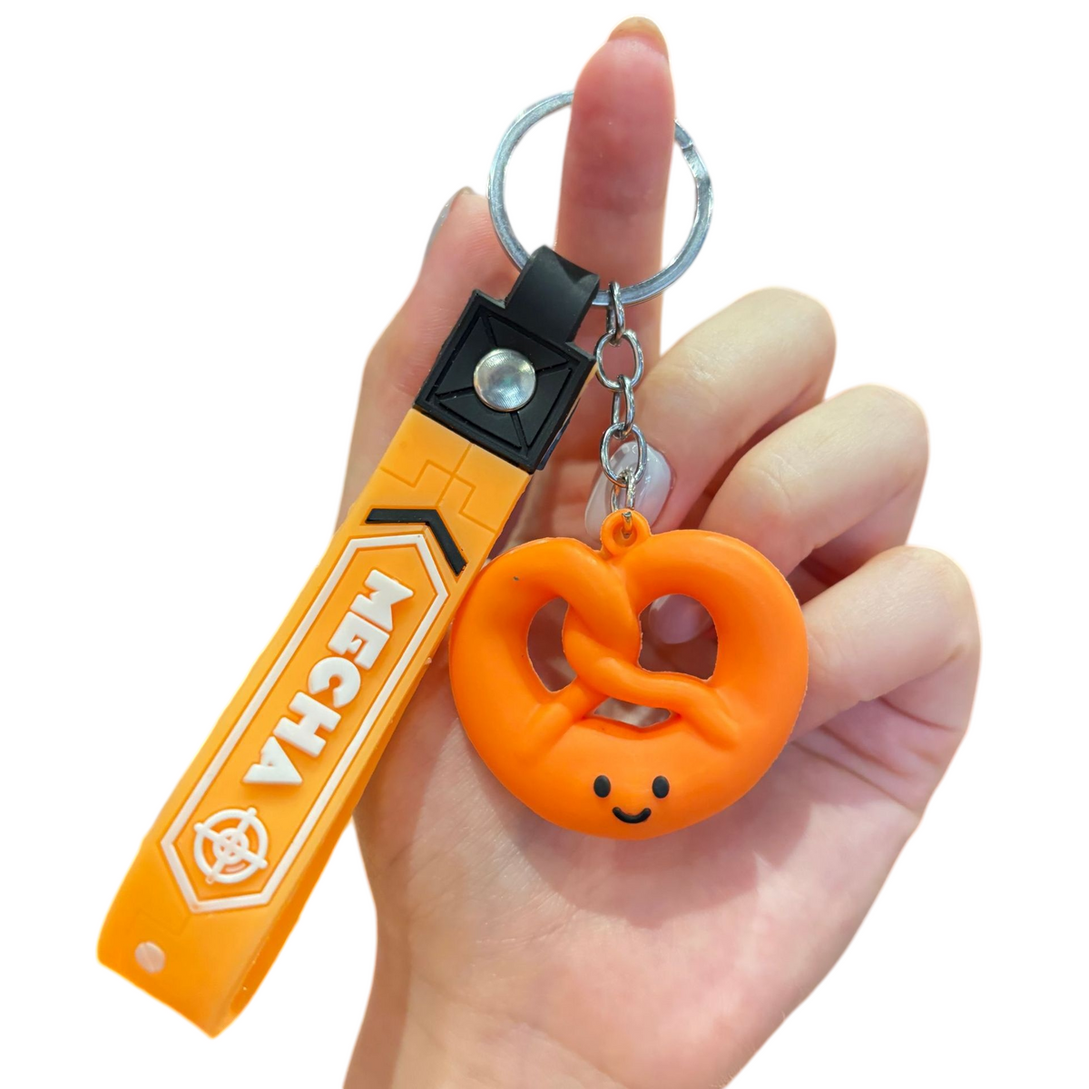 Food & Dessert Butter, Cheese & Bao Bun Keychains Silicone Bag Charms & Accessories